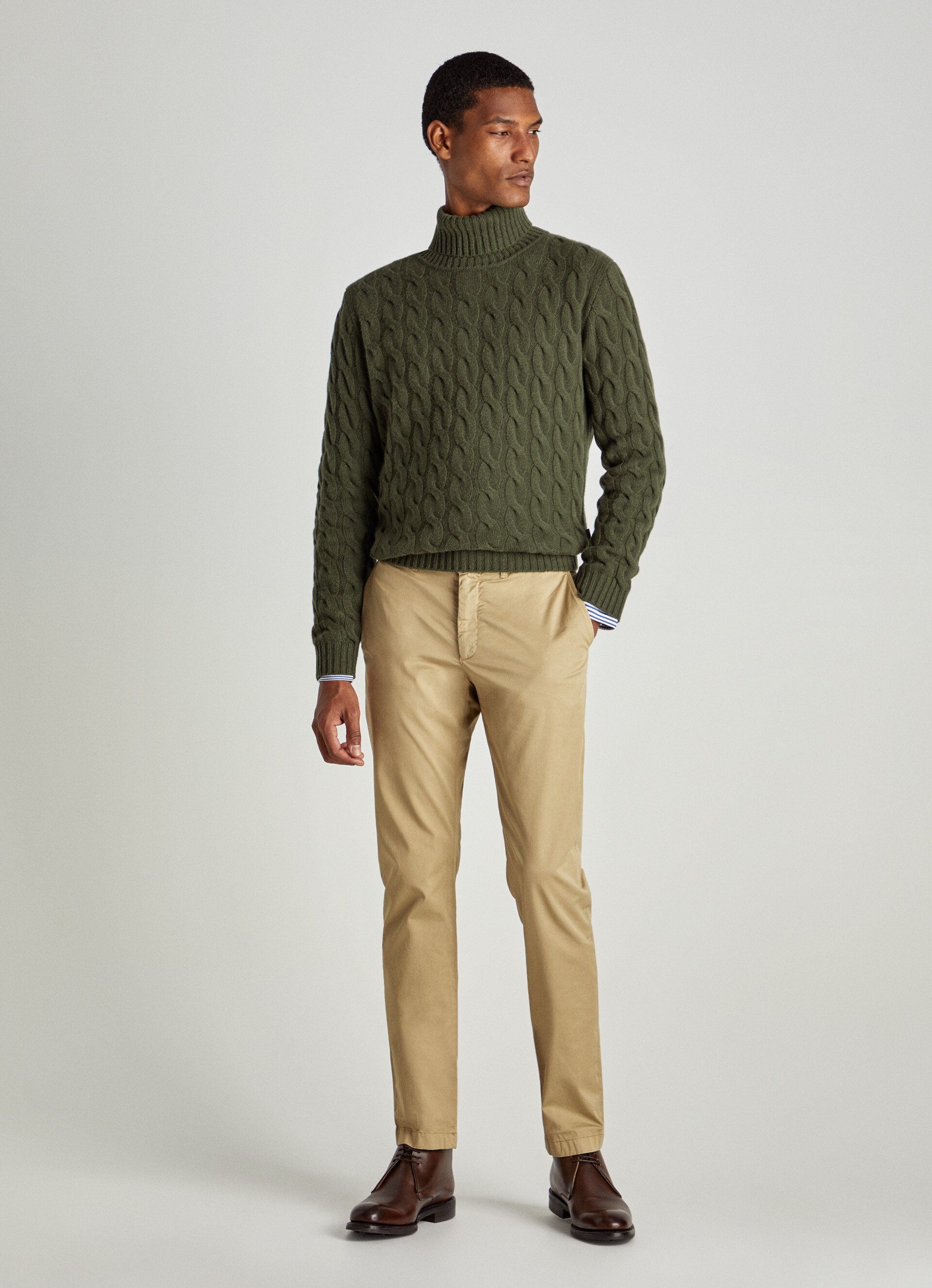 Contemporary Fit Stretch Chinos | Façonnable