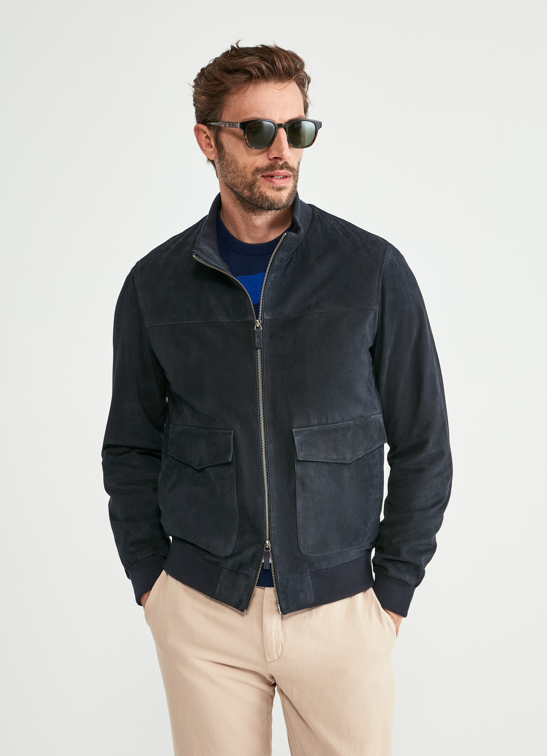 faconnable bomber jacket